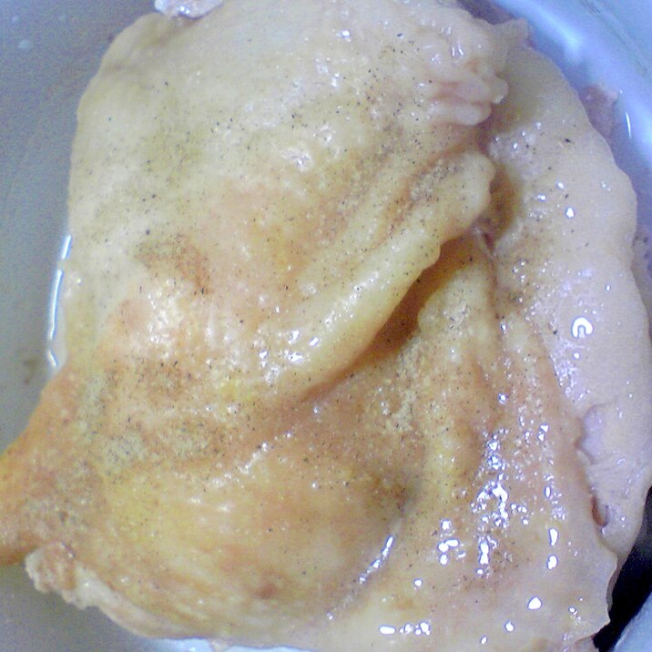 簡単 蒸し鳥皿